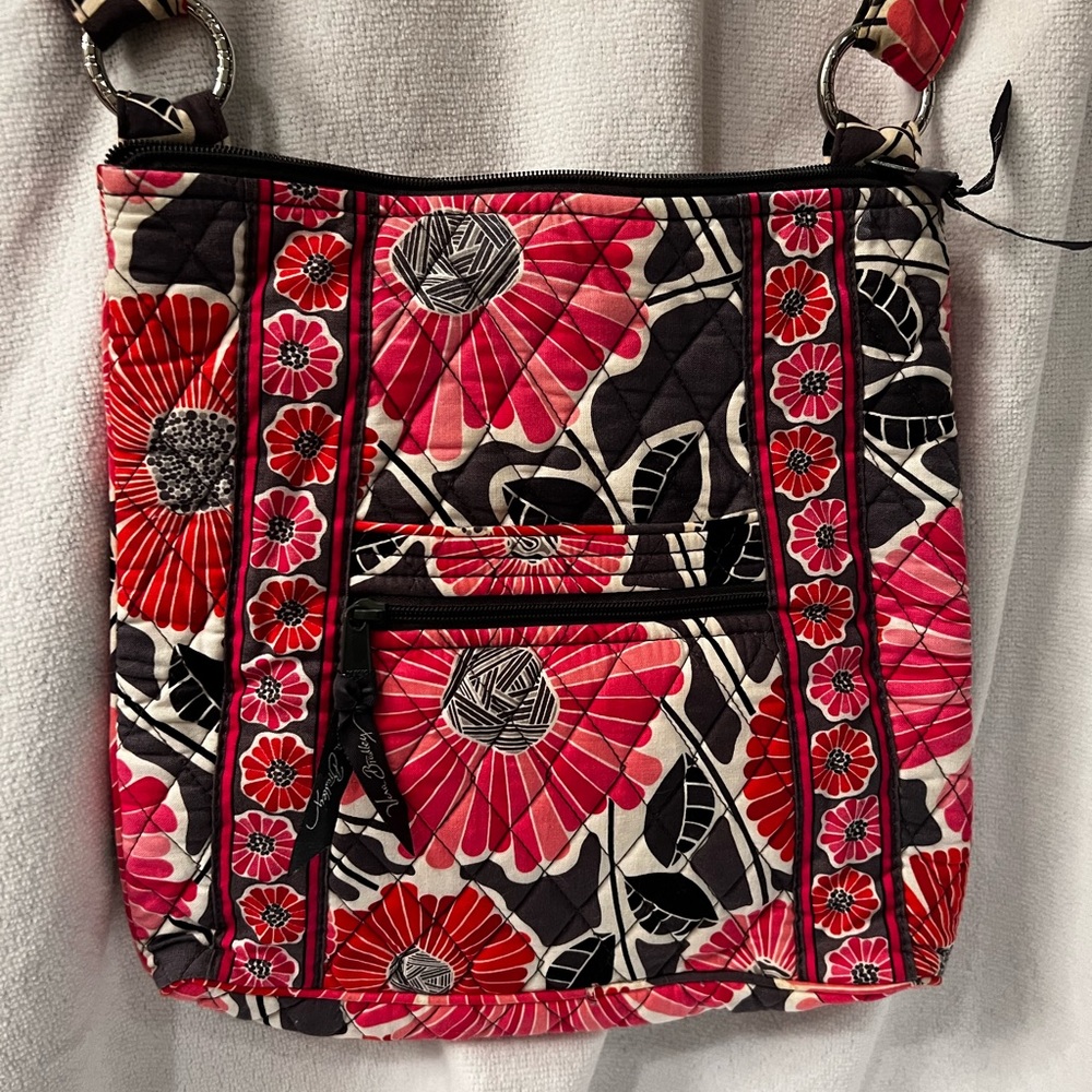 Vera Bradley Hipster “Cherry Blooms” Crossbody